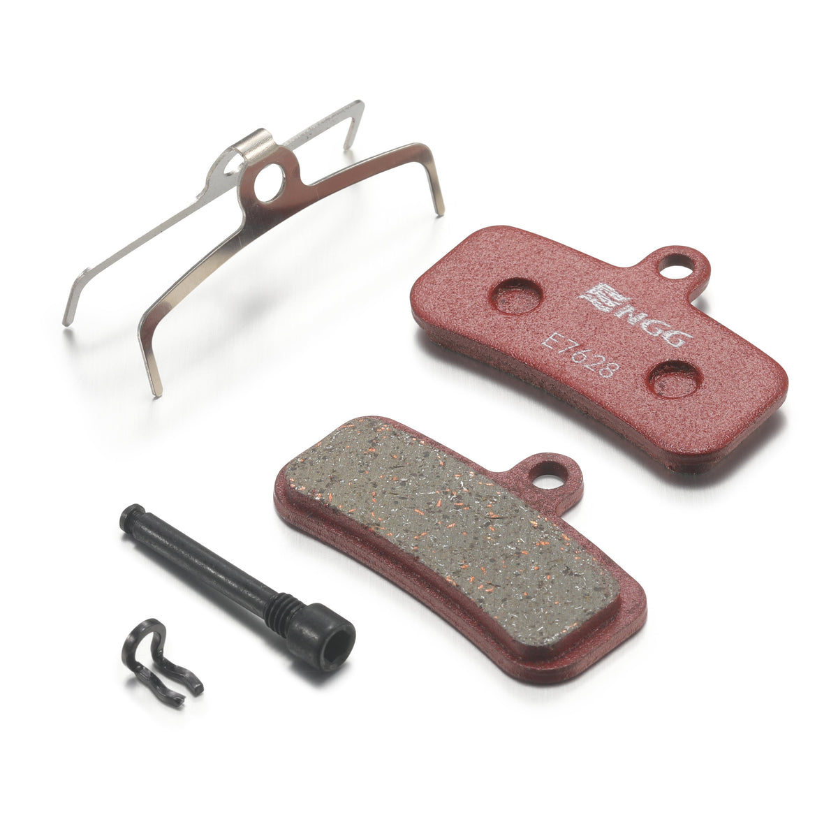 SHE7852 Brake Pads 5pcs/set(with1 big circlip, 1pin, 1small circlip) (SS2.0)