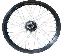 SHE7855 Rear Wheel Rim Assembly 1.85-18+ rim stripe+Rear wheel axel bush*2 (SS2.0)