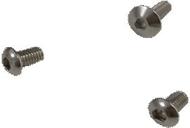 SHE7872 Ignition Switch Cover Bolts (S/SS)