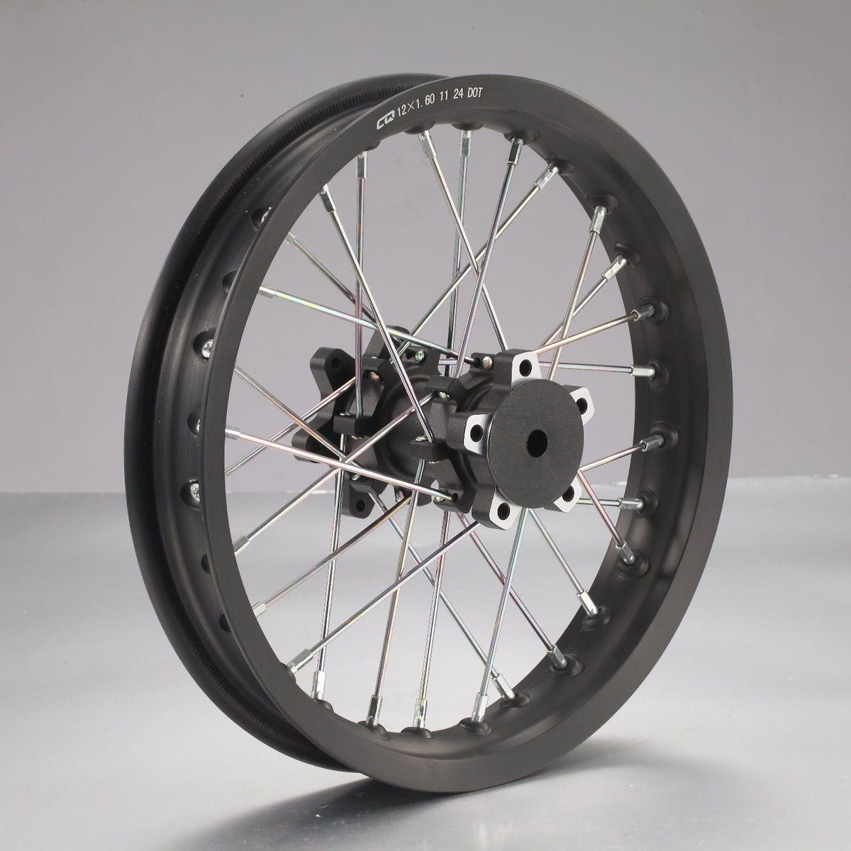 Rear Wheel Rim Assembly+ rim stripe+Rear wheel axel bush*2 - MINI