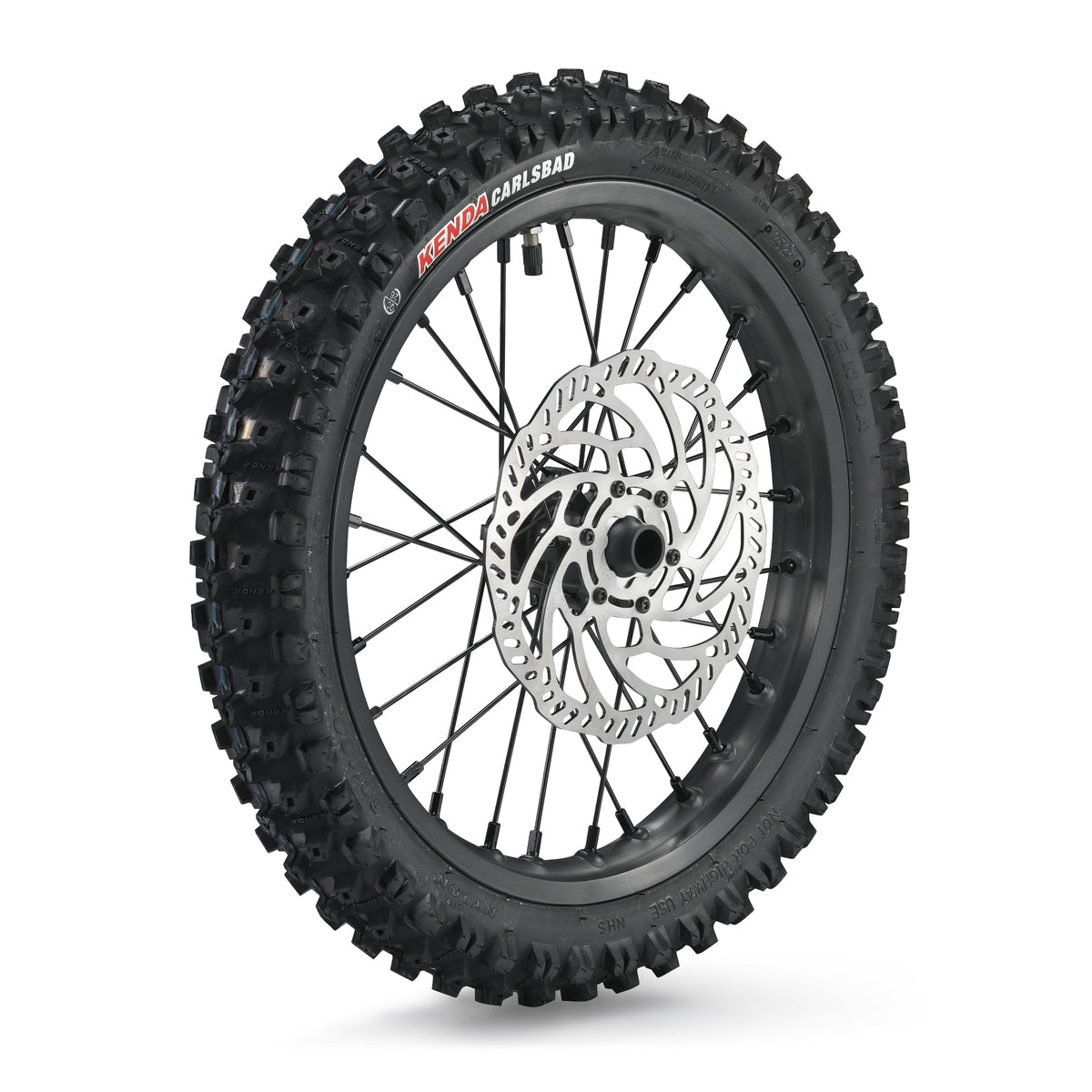 Front Wheel Assembly (FRONT TIRE  +TUBE+rim stripe+Front  Wheel Assembly+front brake disc+Front Wheel Hub Cone Spacer (with  bolts))- MINI