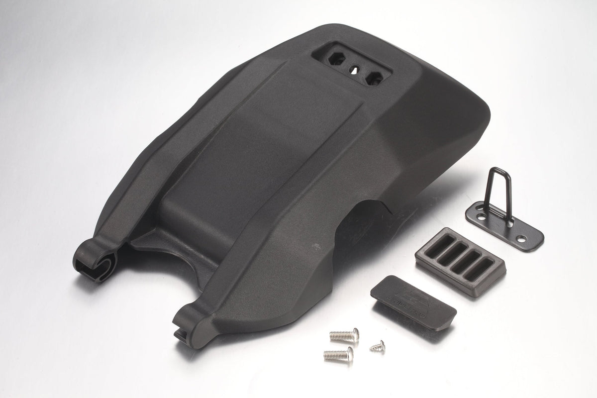 Battery Door (with latch ,rubber block,4 bolts & 2 nuts ,brand badge) - MINI